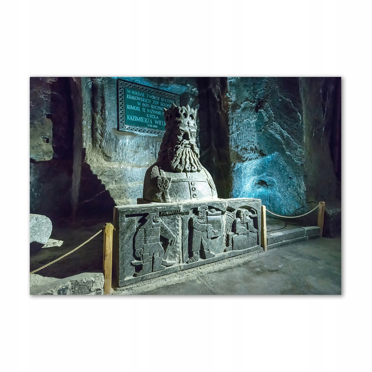 

Foto obraz szklany Kopalnia soli Wieliczka 100x70