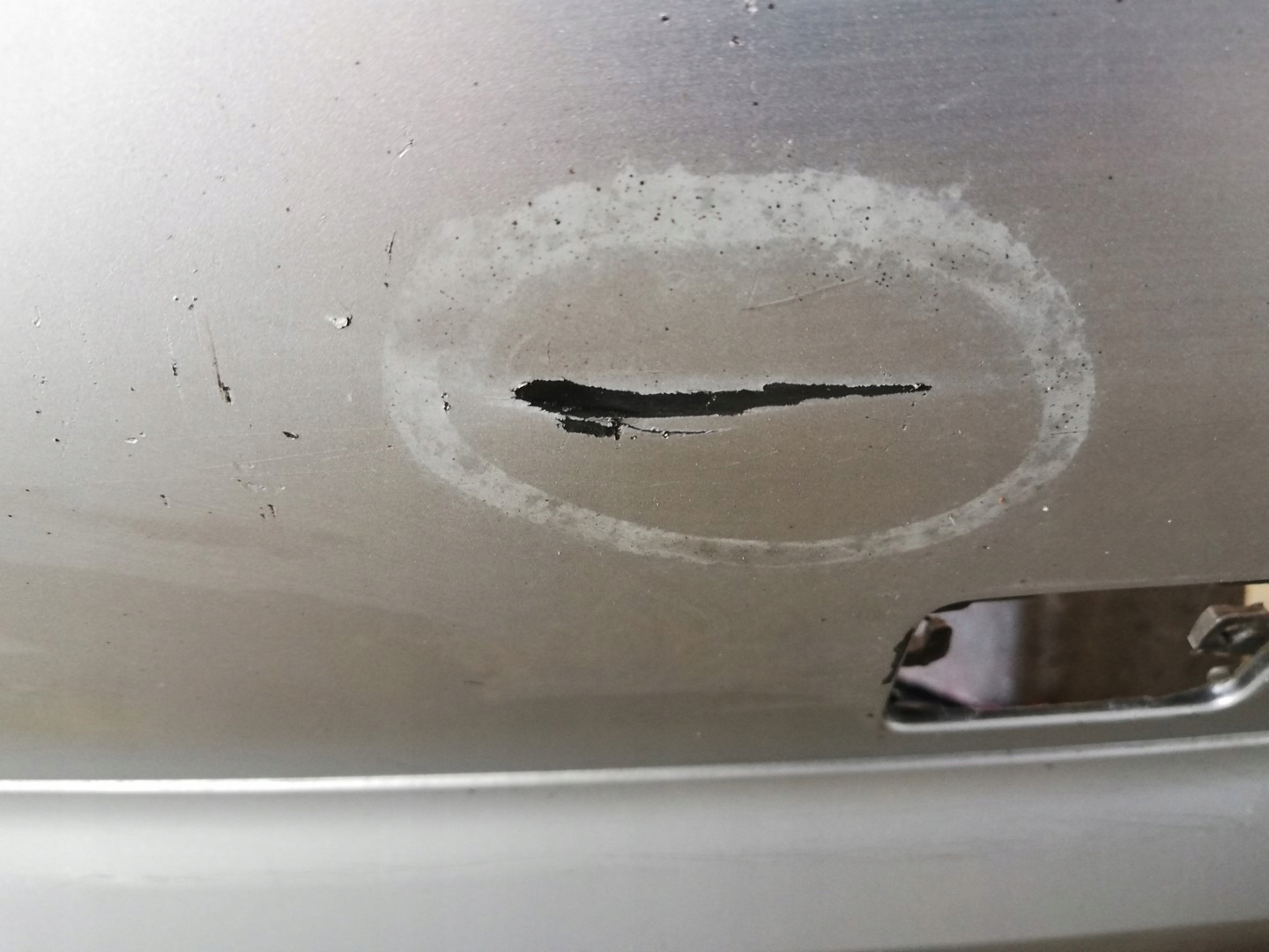 Stoßstange heck hinten AUDI A8 D3 PDC 4E0807511A