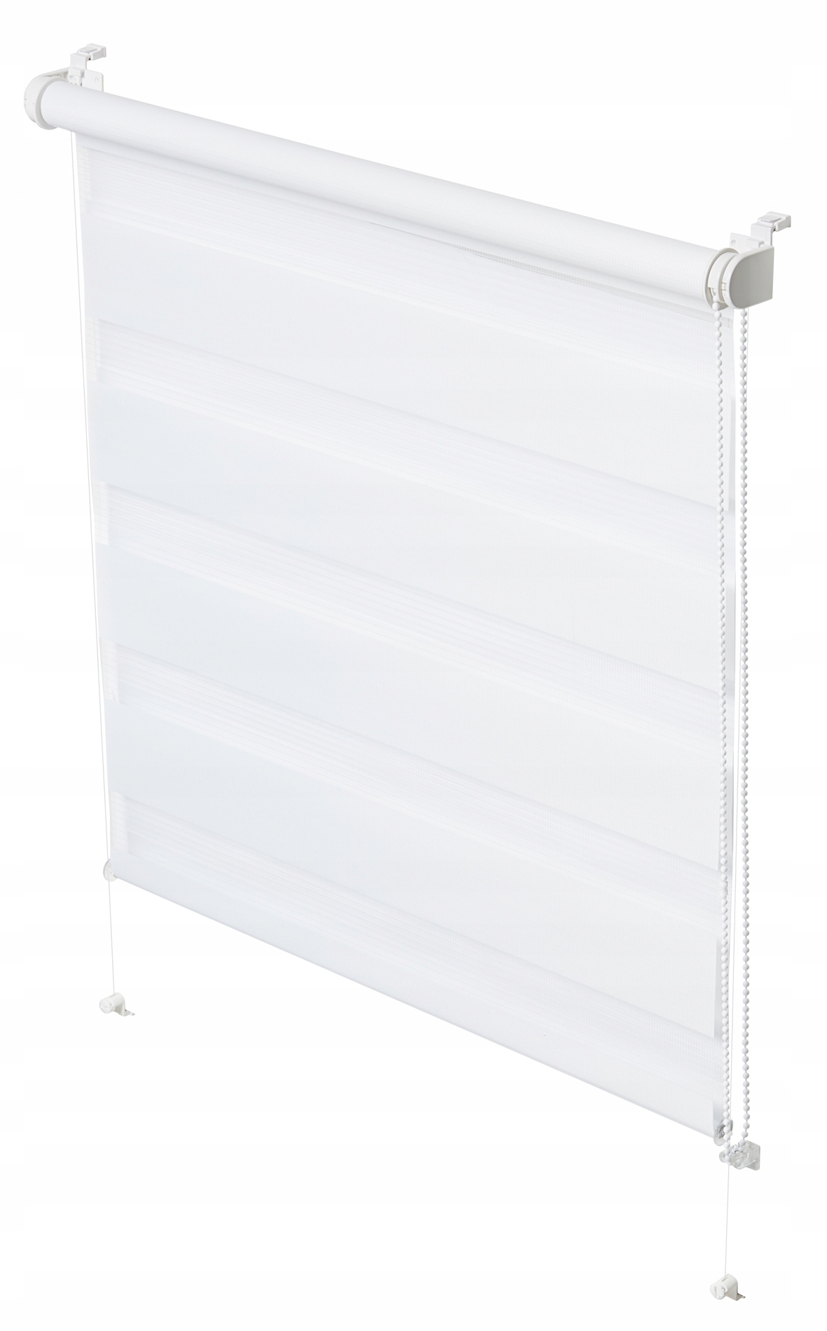 Roleta dzień noc biała 73,5 x 215 cm