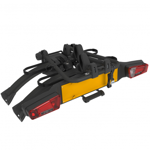 BAGAŻNIK ROWEROWY 3 ROWERY ELEKTRYCZNE PLATFORMA NA HAK PERUZZO ATLANTIS Model Atlantis 2