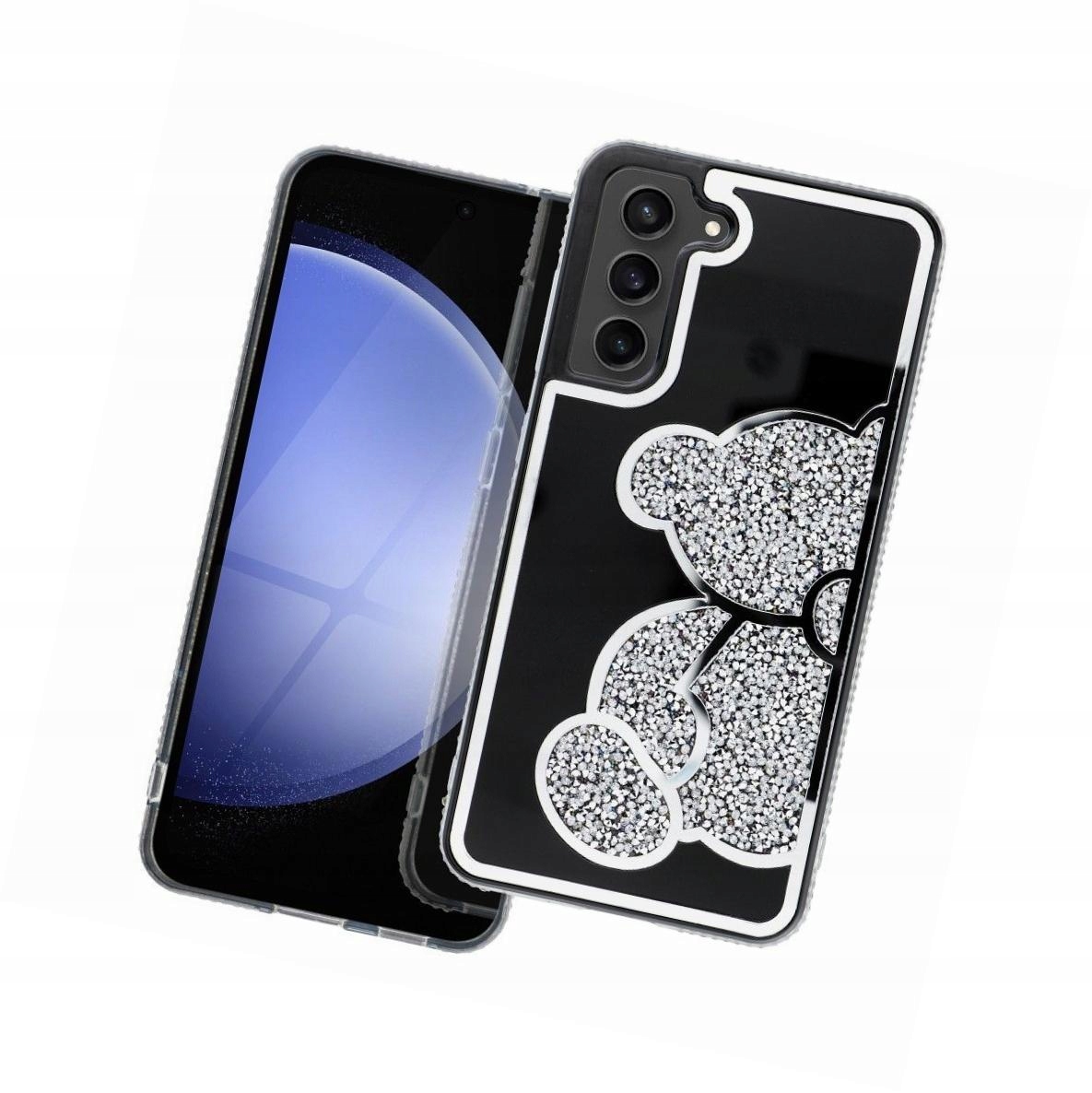 Etui Teddy Bear pokrowiec wzór Miś do Samsung Galaxy S23 Ultra plecki