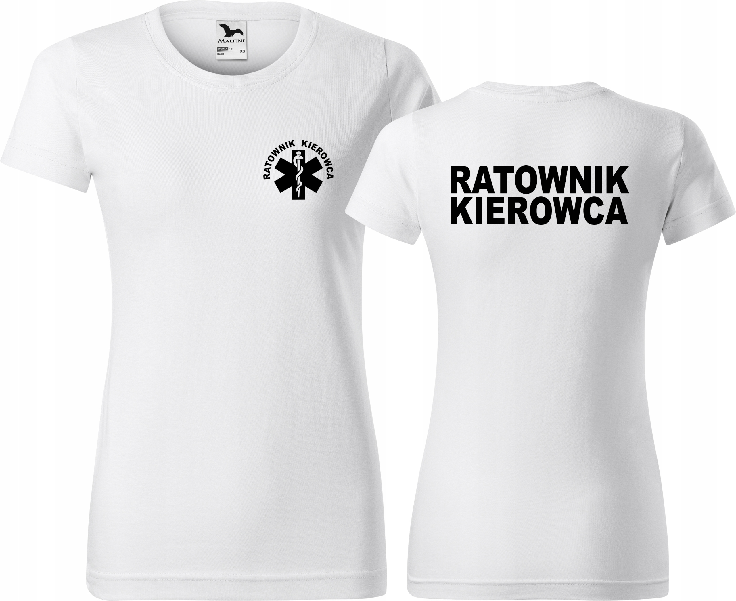 

Damska koszulka medyczna Ratownik Kierowca