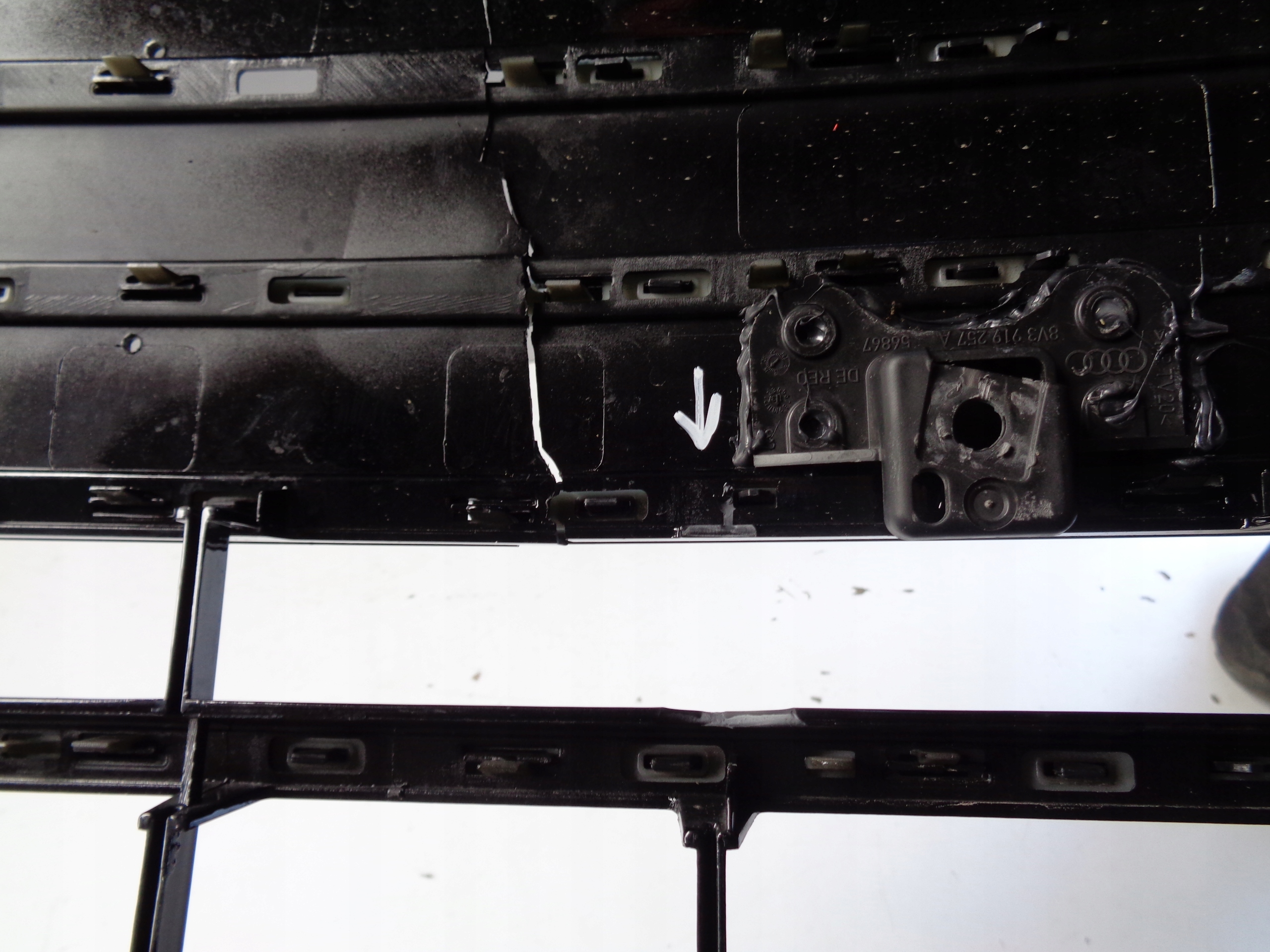 Grille AUDI A3 8V 8V0 12-16 S-LINE SHADOW BLACK