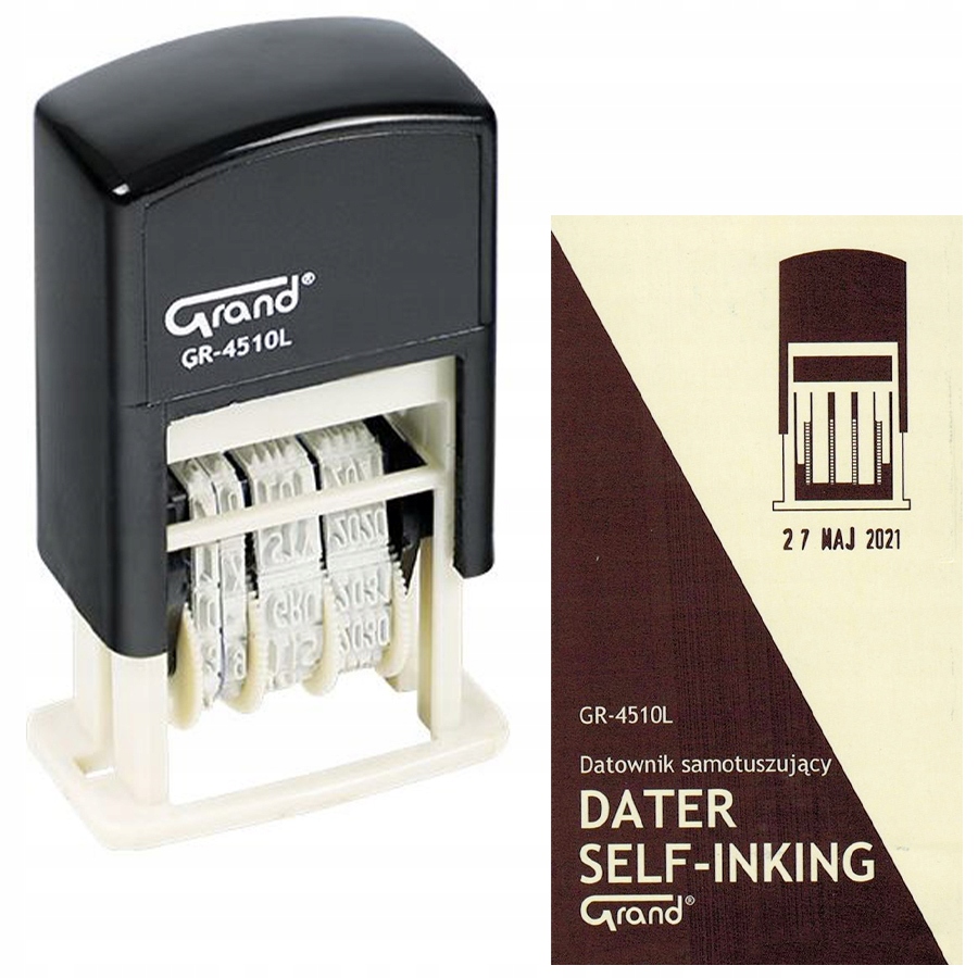 DATOWNIK SAMOTUSZUJĄCY LITEROWO - CYFROWY GRAND