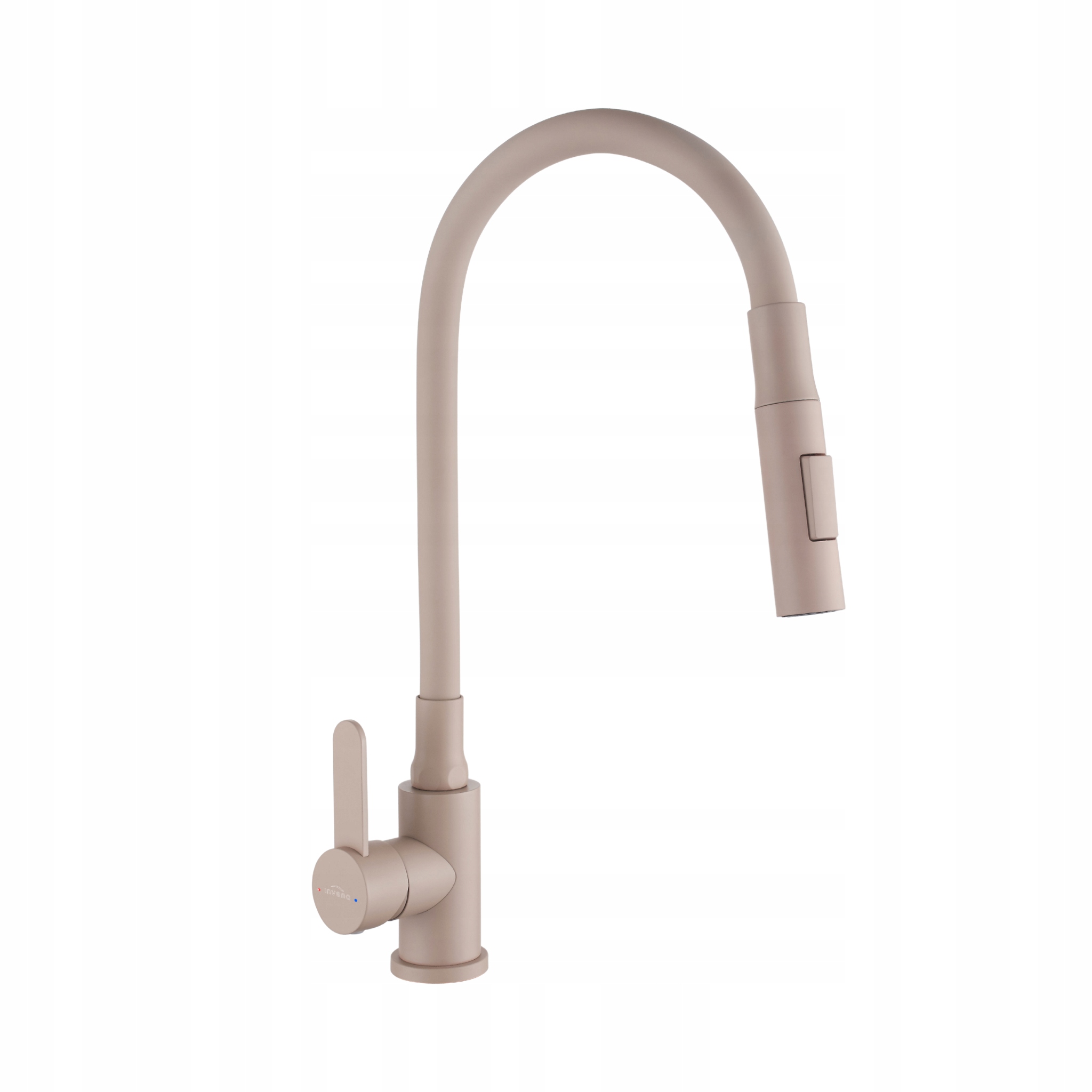 Dřezová Baterie Roko S Pohyblivým Výtokem 2F, Béžová, BZ-65-003-L