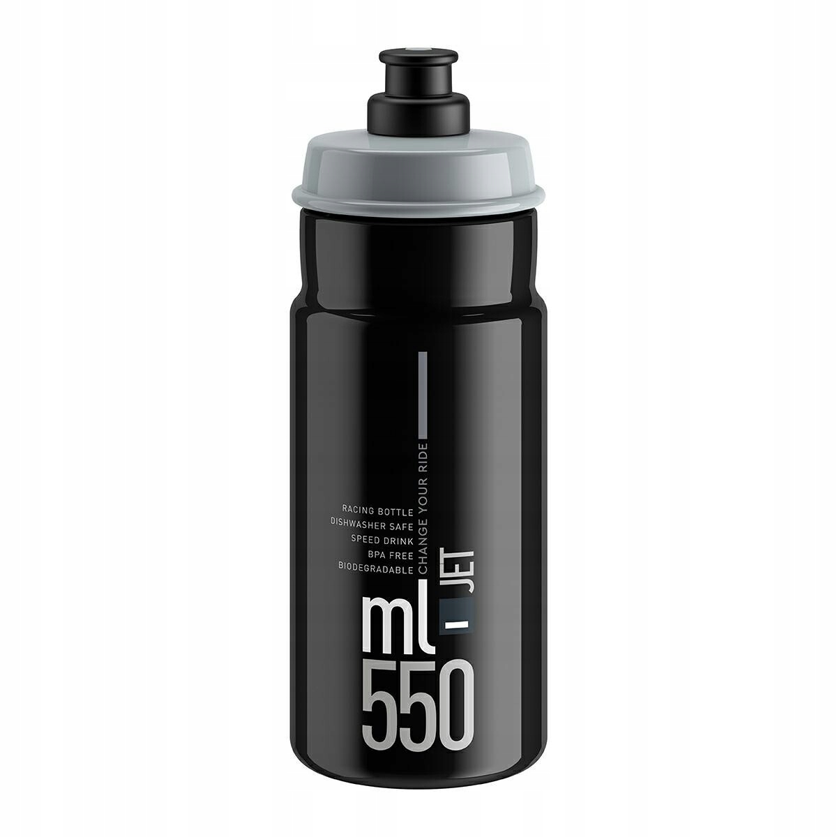 

Bidon Elite Jet czarny 550ml