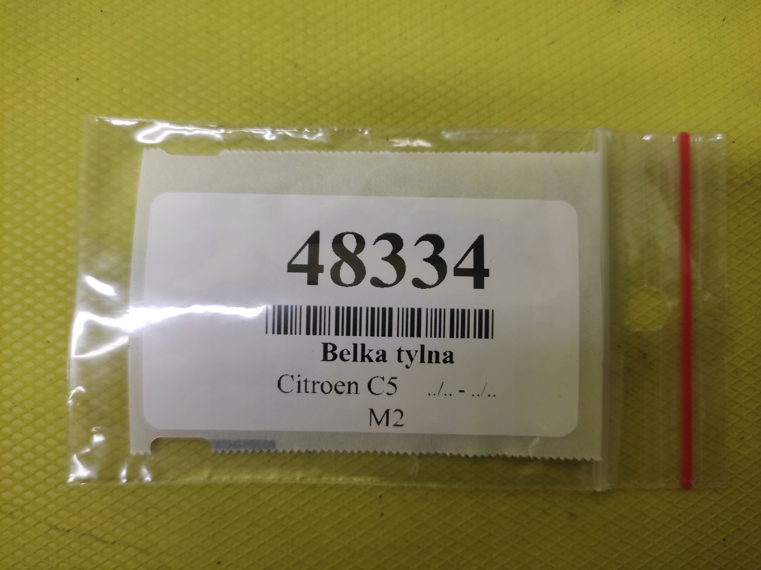 CITROEN C5 III 2.0 sider rear 9640718710