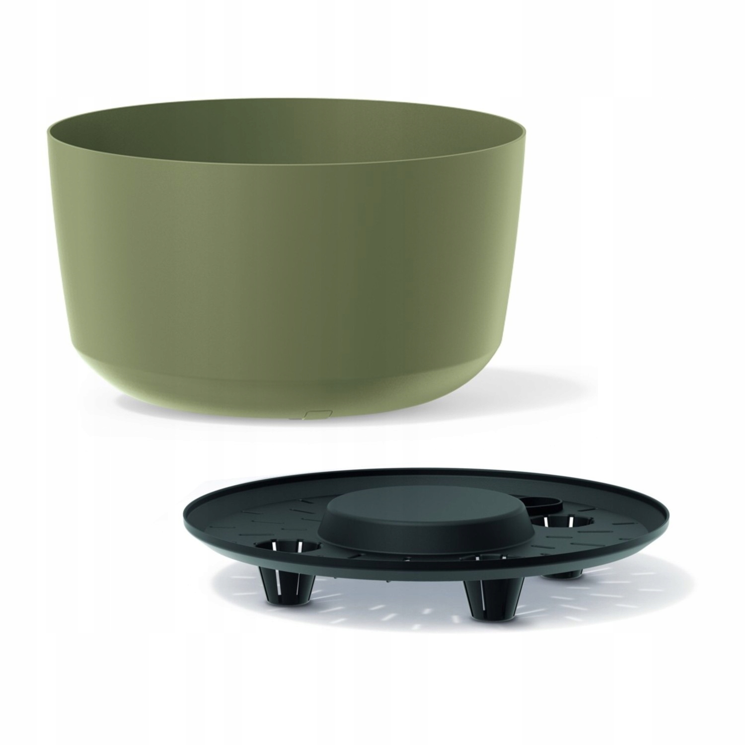 

Doniczka misa Gracia Standard ziemisty zielony