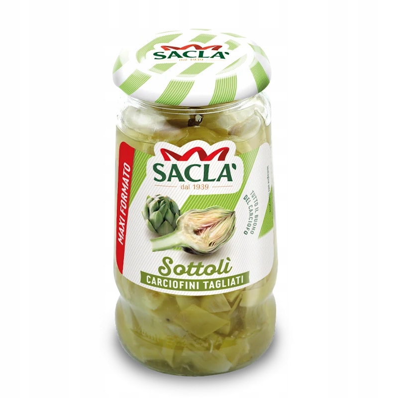 Artyčoky krájené v oleji – Sacla 285 g