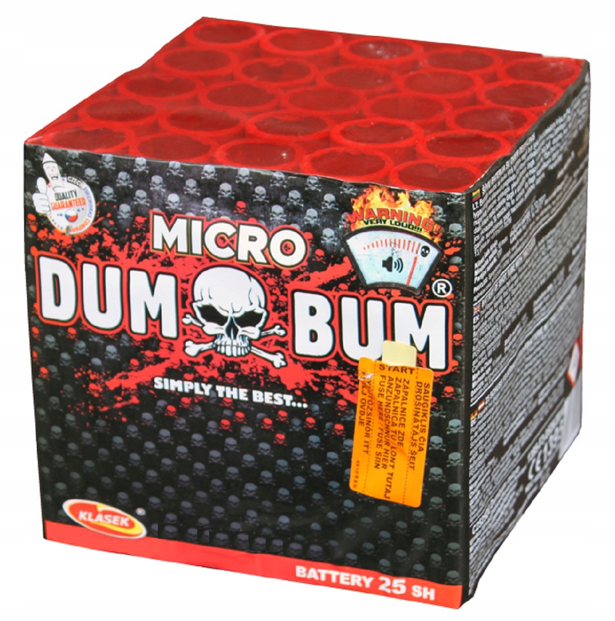 

Fajerwerki Głośna Wyrzutnia Dumbum Micro C2525DU