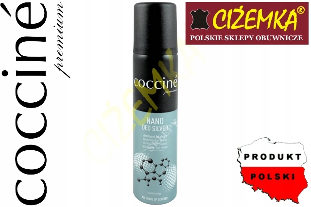 COCCINE NANO DEZODORANT odświeżacz DO BUTÓW 75 ml EAN (GTIN) 5906489217081