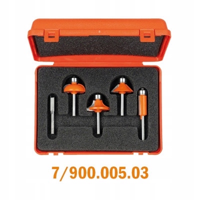 Cmt 700.005.03 Sada fréz Hm S=6