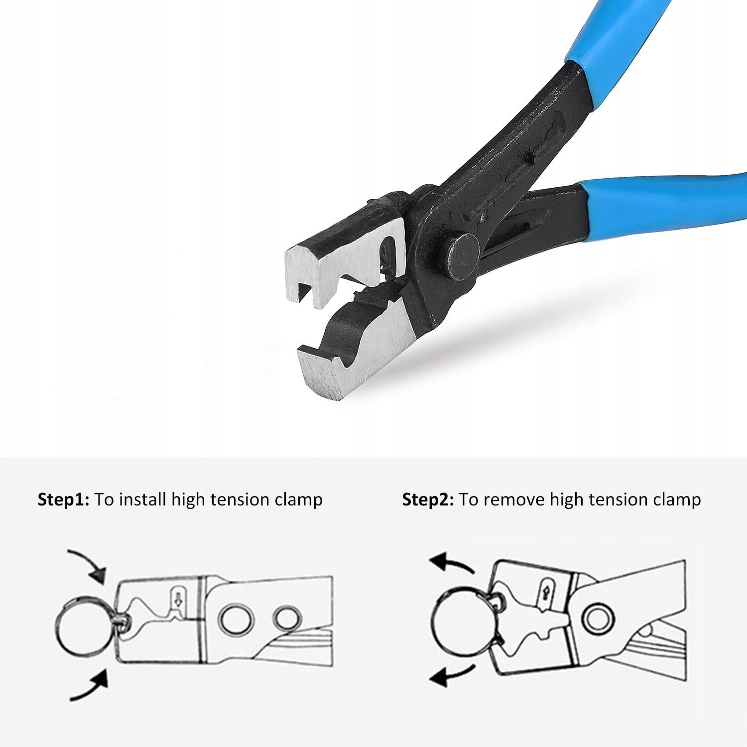 SZCZYPCE DO OPASEK ZACISKOWYCH CLIC CLIC-R Marka Geko