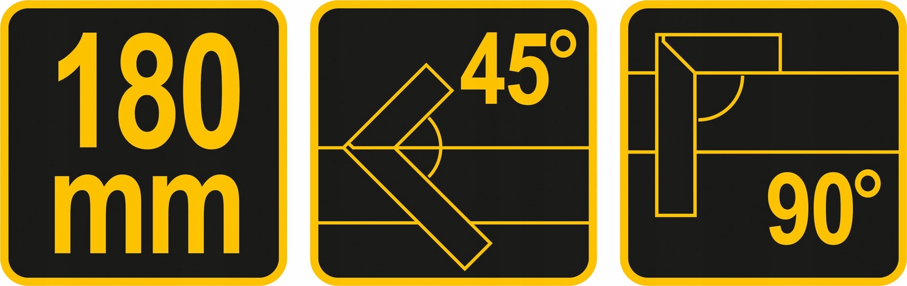 KĄTOWNIK CIESIELSKI DO KROKWI 180MM VOREL 18530 Marka WOLCRAFT