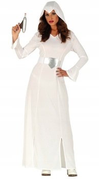 Kostým Hvězdná princezna bílá šaty L