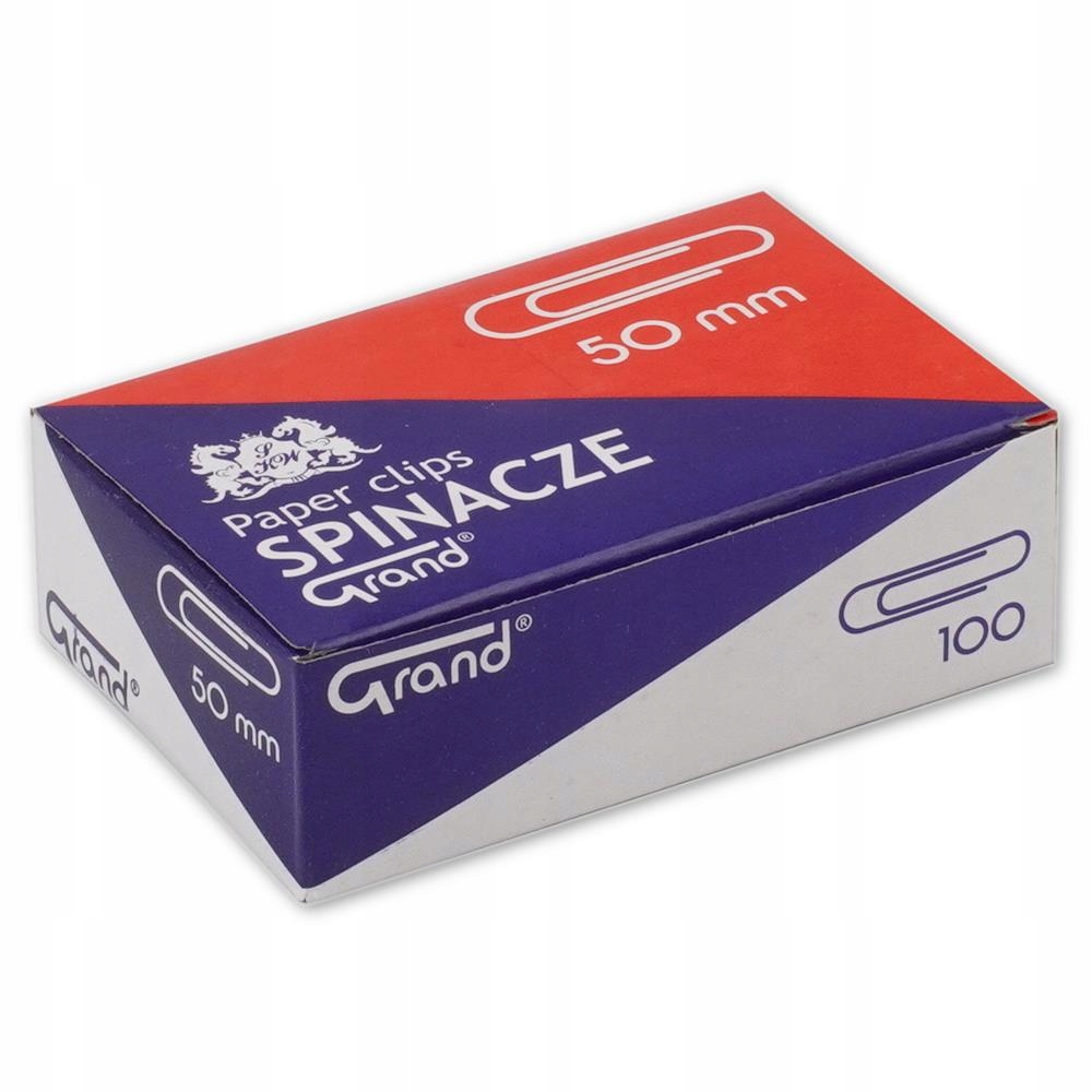 

Spinacze Okrągłe Grand 50 MM 1 Opakowanie 100 Szt