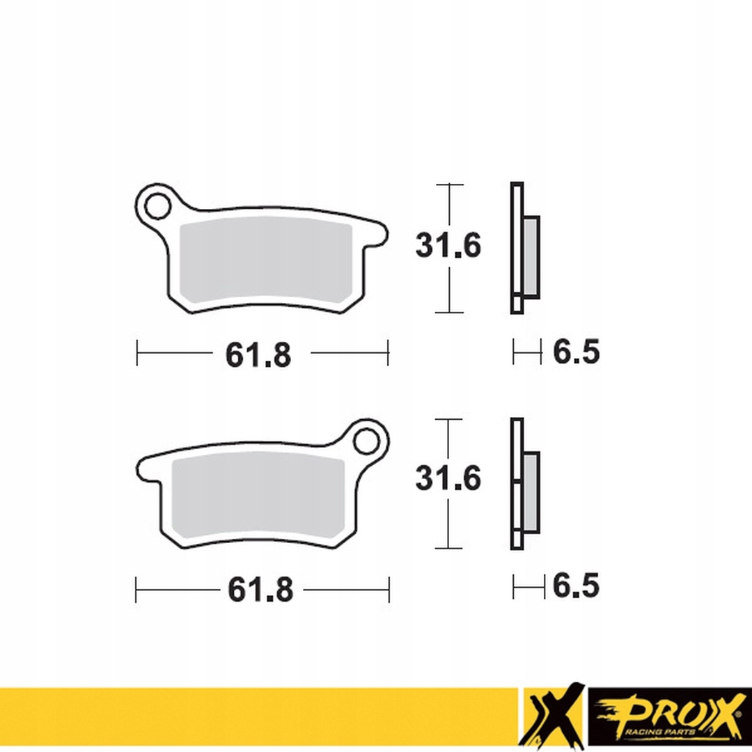 

Klocki Hamulcowe Prox Przód/tył Ktm Sx 65 09-20