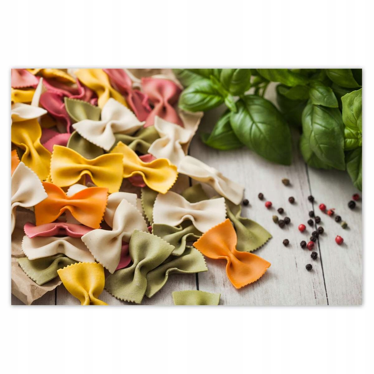 Plakáty 200x135 Barevné farfalle pepř