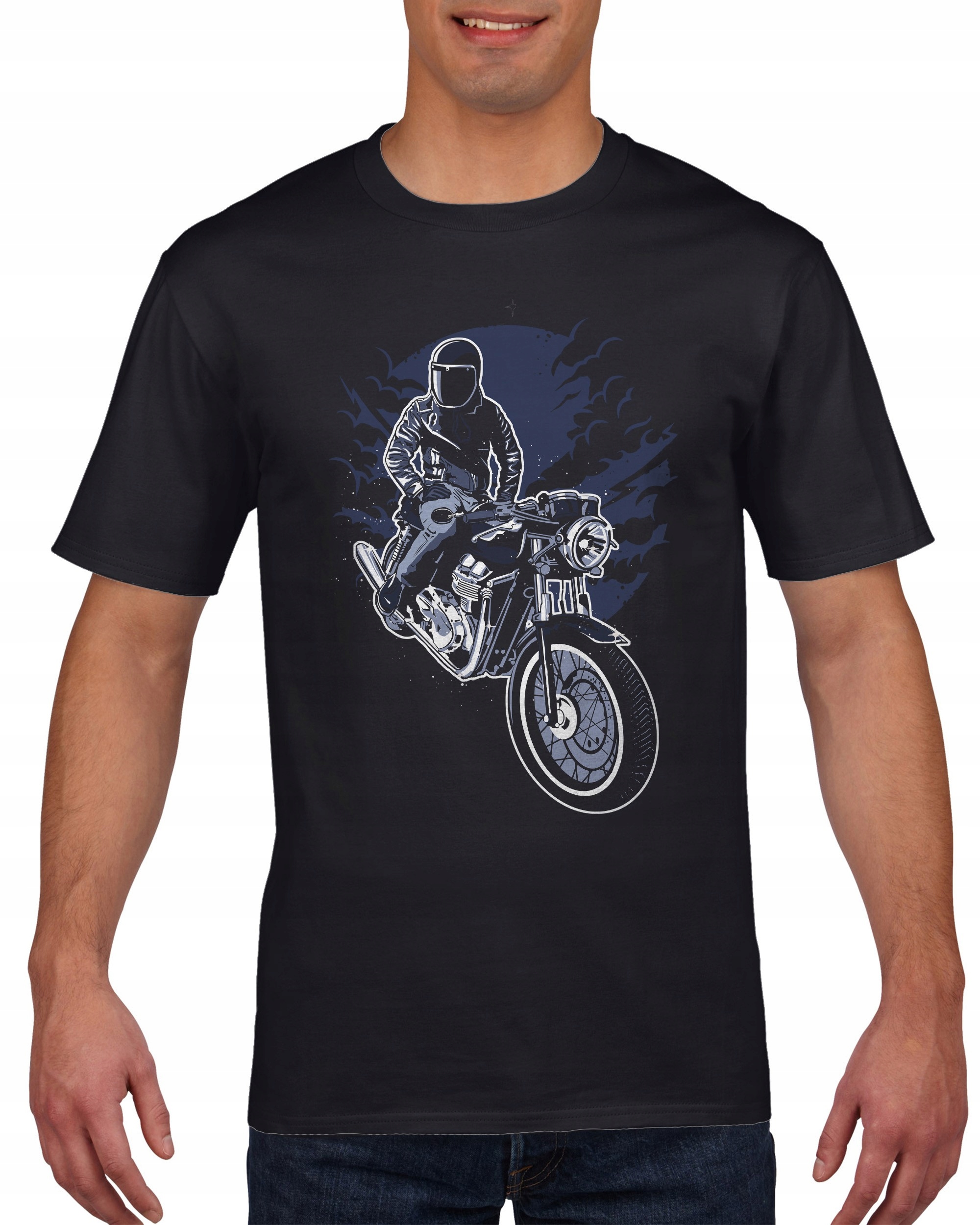 

Koszulka męska Motor Motocyklista c M