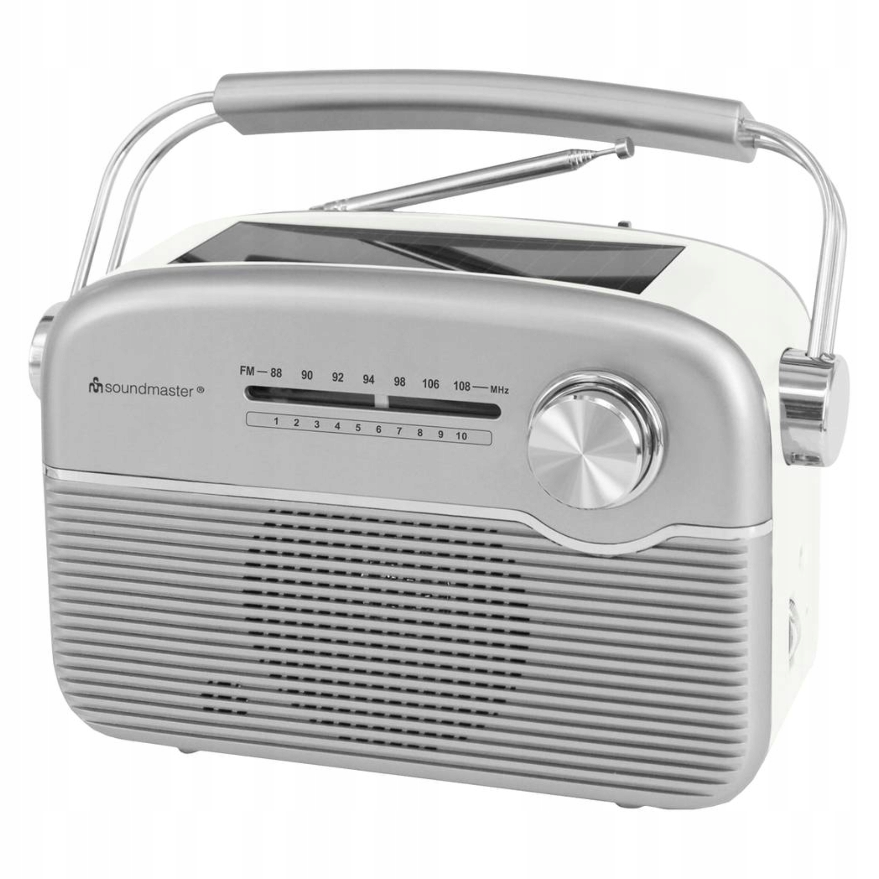 Přenosné Bateriové Rádio Se Solárním Panelem Soundmaster TR480SI