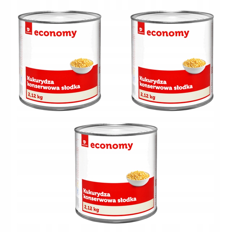 Tge Kukuřice konzervovaná sladká 2,12 kg X3