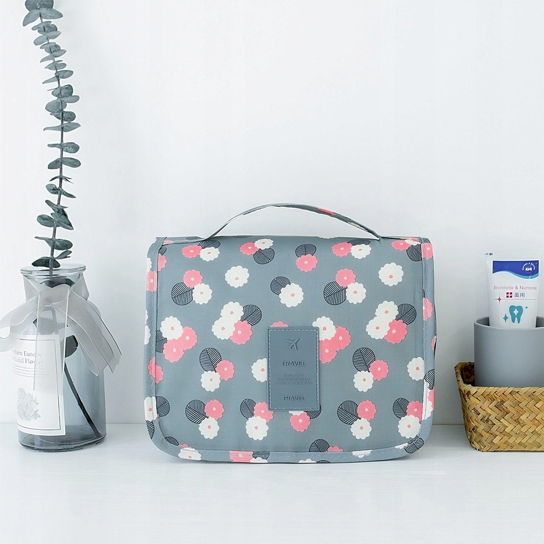 KOSMETYCZKA PODRÓŻNA KUFEREK ORGANIZER TORBA DUŻA Płeć uniseks