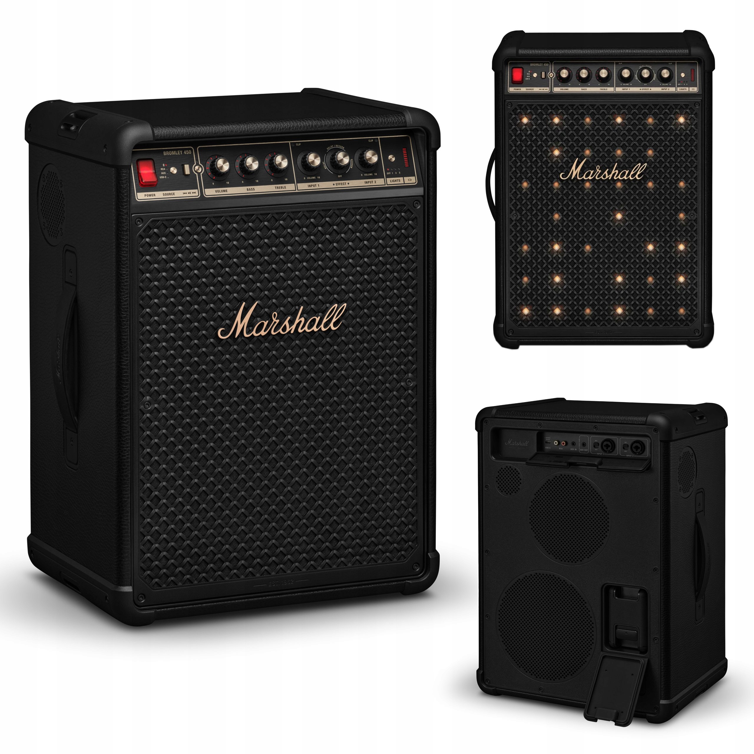 Marshall Bromley 450 400W Czarno-Miedziany