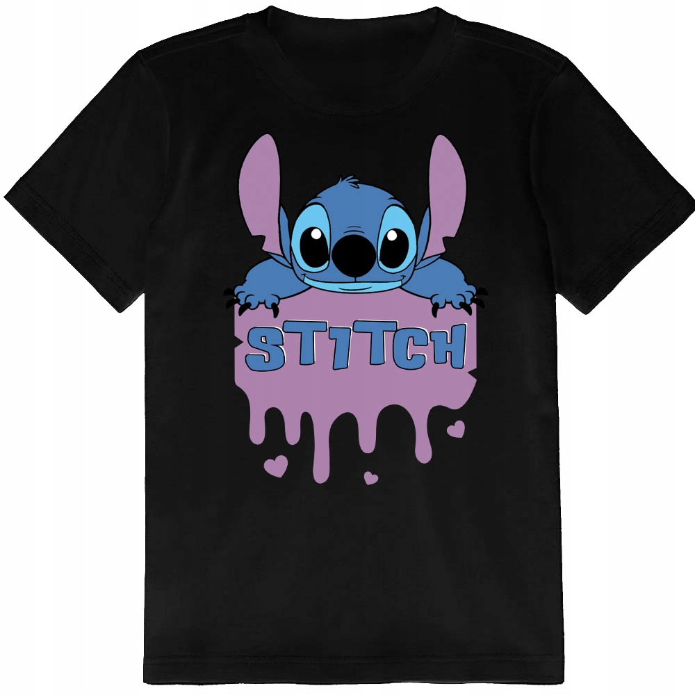 KOSZULKA DZIECIĘCA T-SHIRT DLA DZIECKA STITCH 128 PREZENT JAKOŚĆ