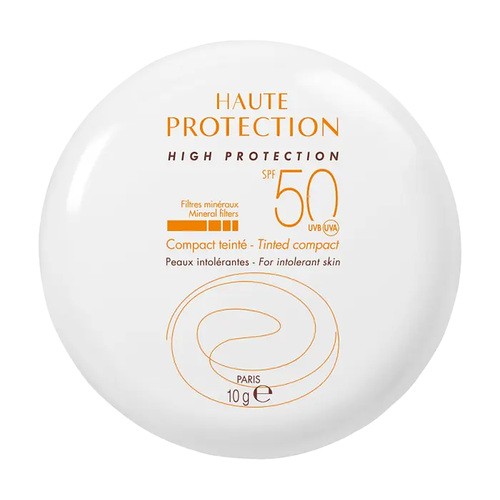Avene Haute Protection, podkład w kompakcie Spf 50, piaskowy beż, 10 g