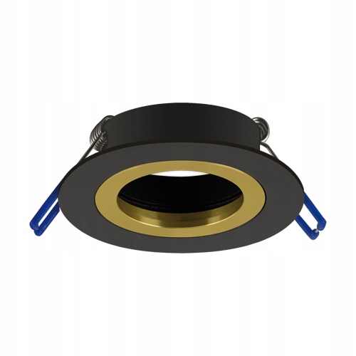 STRUHM Oprawa wpuszczana oczko PLUTO C BLACK/GOLDEN 04237