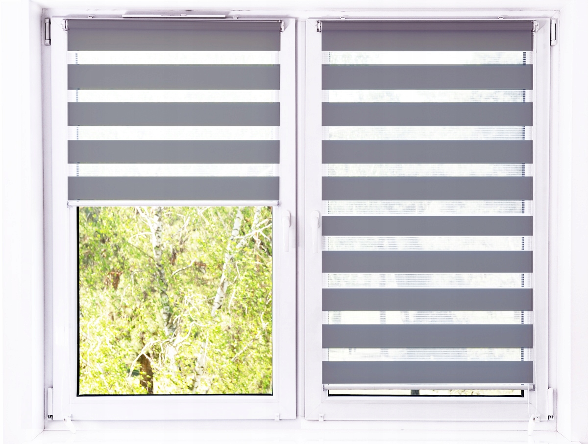 ROLETY DZIEŃ NOC NA WYMIAR Z NAPINACZEM 39x215 cm