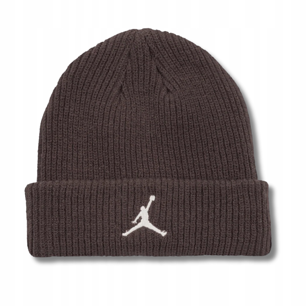 Čepice zimní Air Jordan Terra Beanie Teplá Tlustá FZ2055-237 Hnědá Os