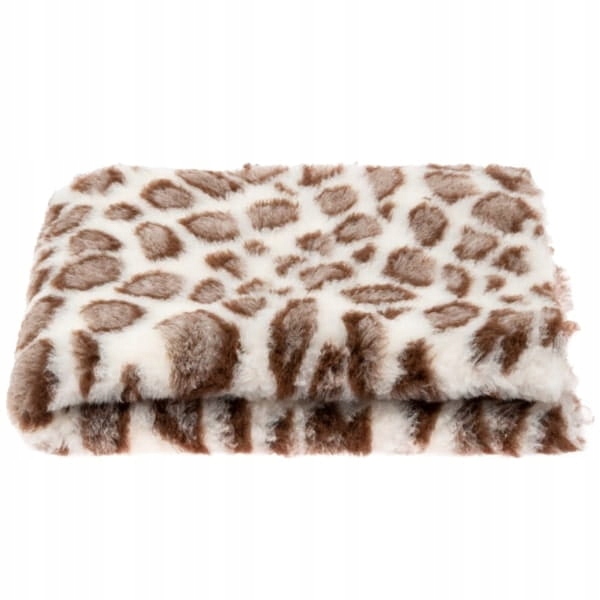 Levně Dry Bed A+ 75X100 CM Pelíšek Hnědý S Leopardím Vzorem Blovi