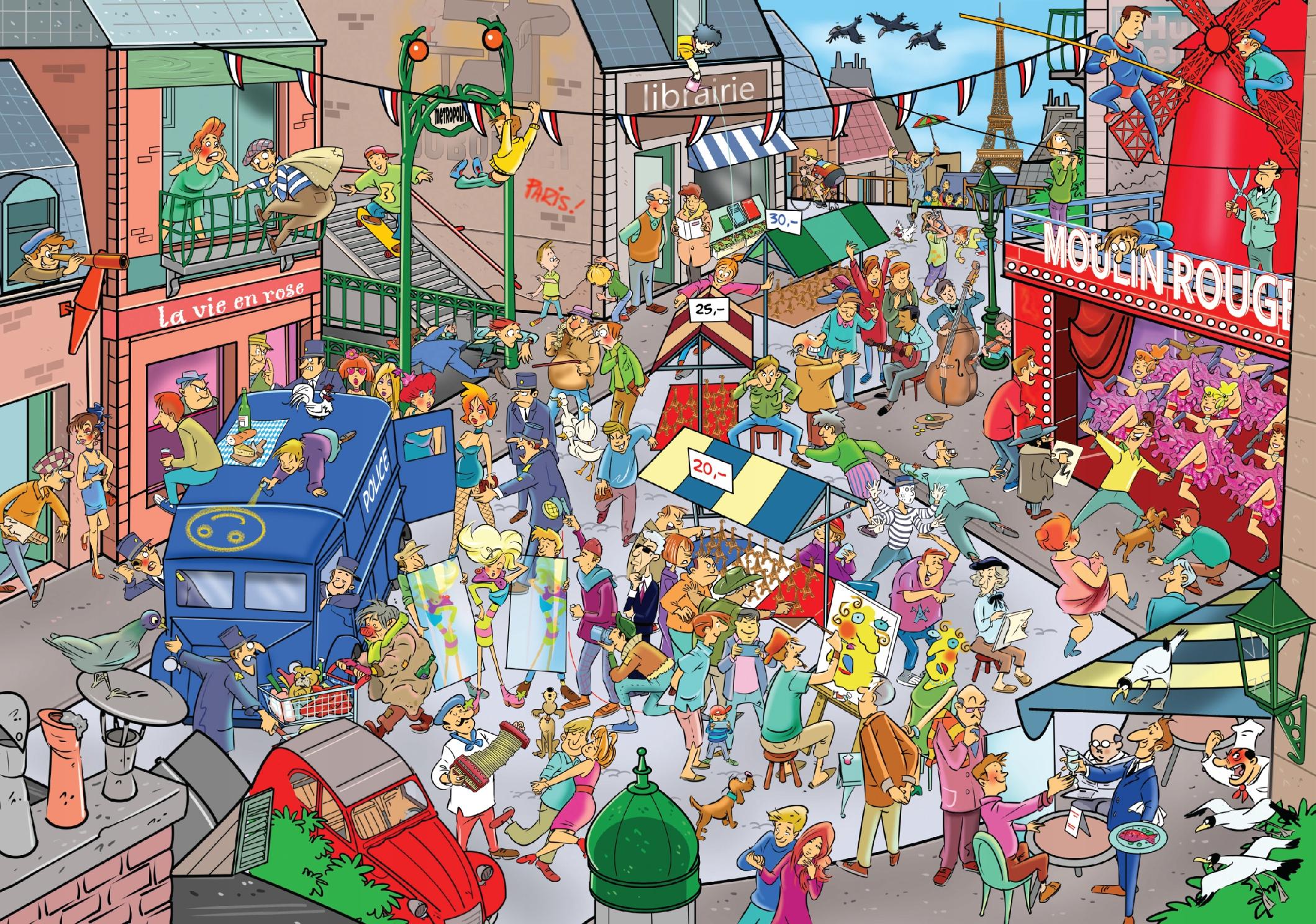 Puzzle That's Life City Edition 930800 Paris Marka Goliath