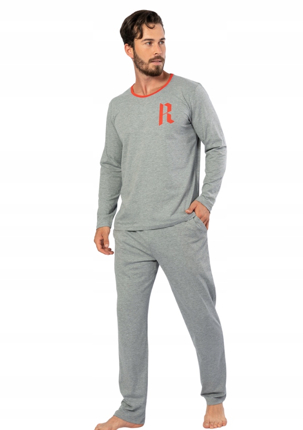 

Piżama Męska bawełniana długa komplet 4XL +size