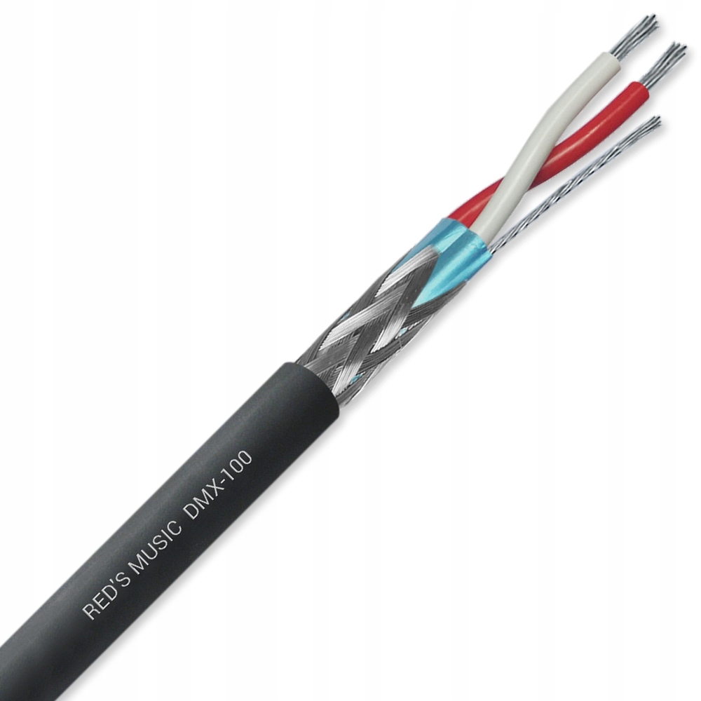 

Profesjonalny Kabel DMX 2x0,25 Twinax 110Ohm Ofc
