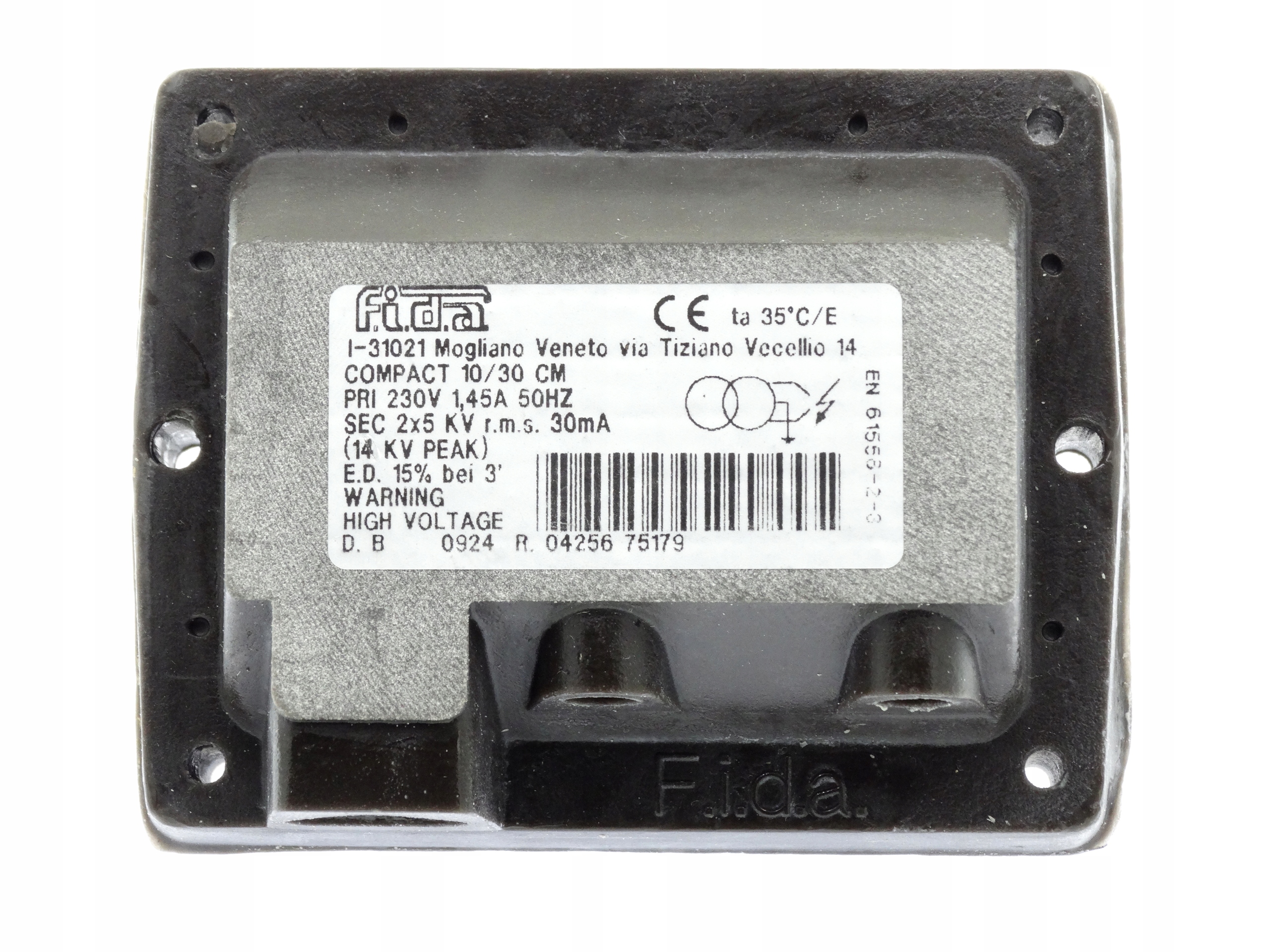 Zapaľovací transformátor Fida Compact 10/30 CM 15% 230 V Riello, Fintherm