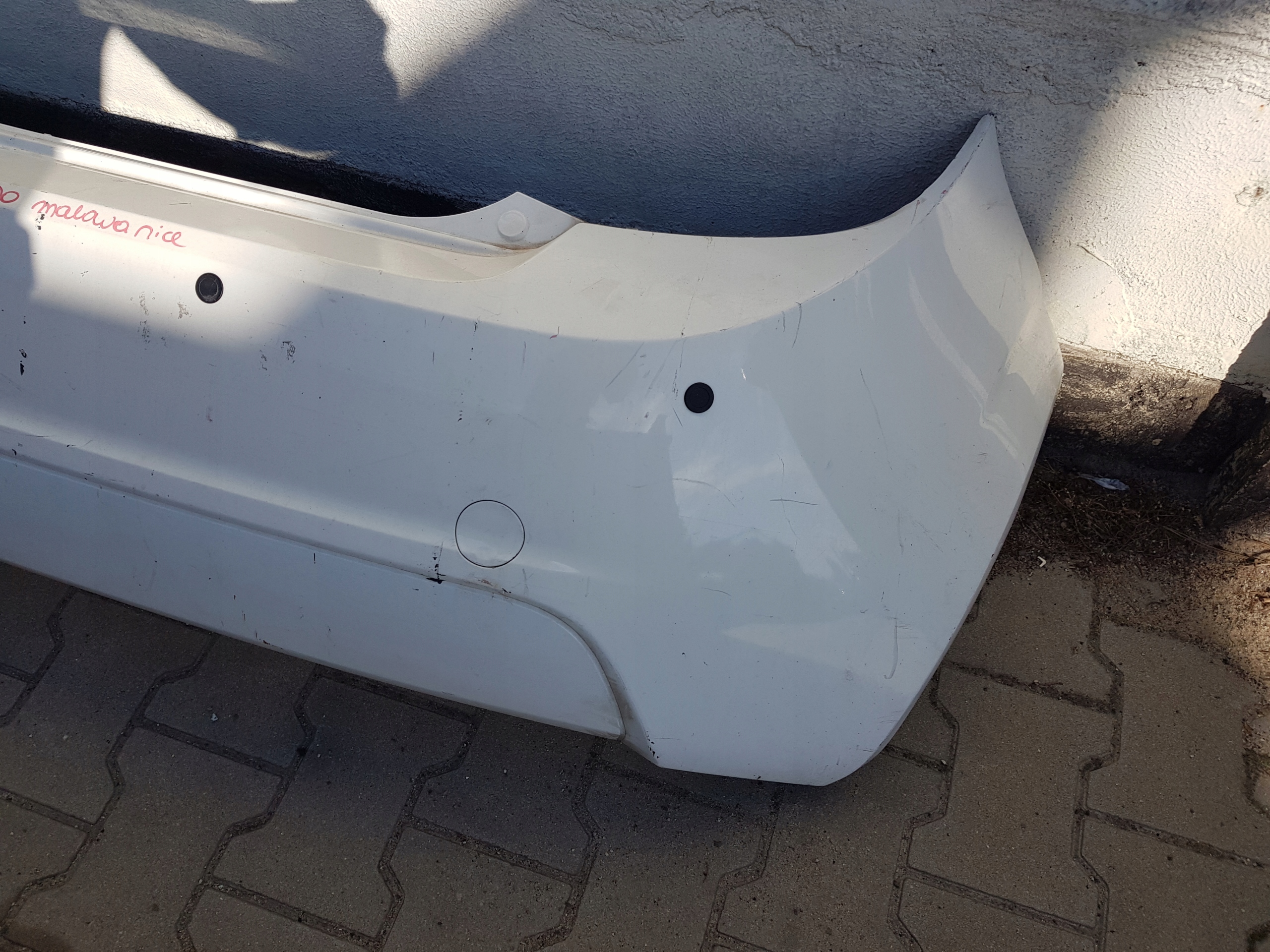 CHEVROLET AVEO T300 bumper rear part rear KPL PDC