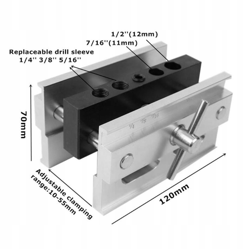 Samocentrujący zestaw szablonów do kołków o Marka bez marki