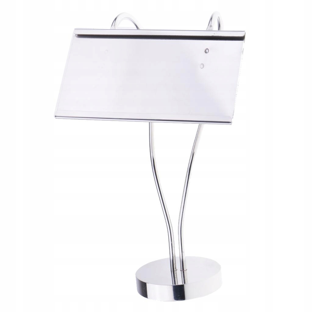 Stojak na karty posiłków ze stali nierdzewnej Menu S-1