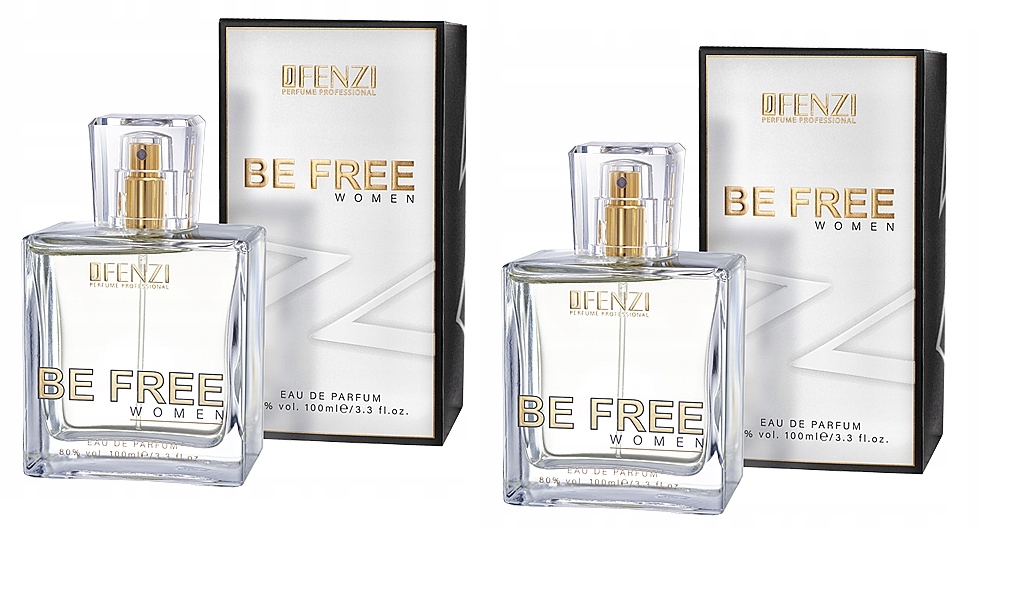 JFenzi Be Free Women 2x100ml parfémovaná voda