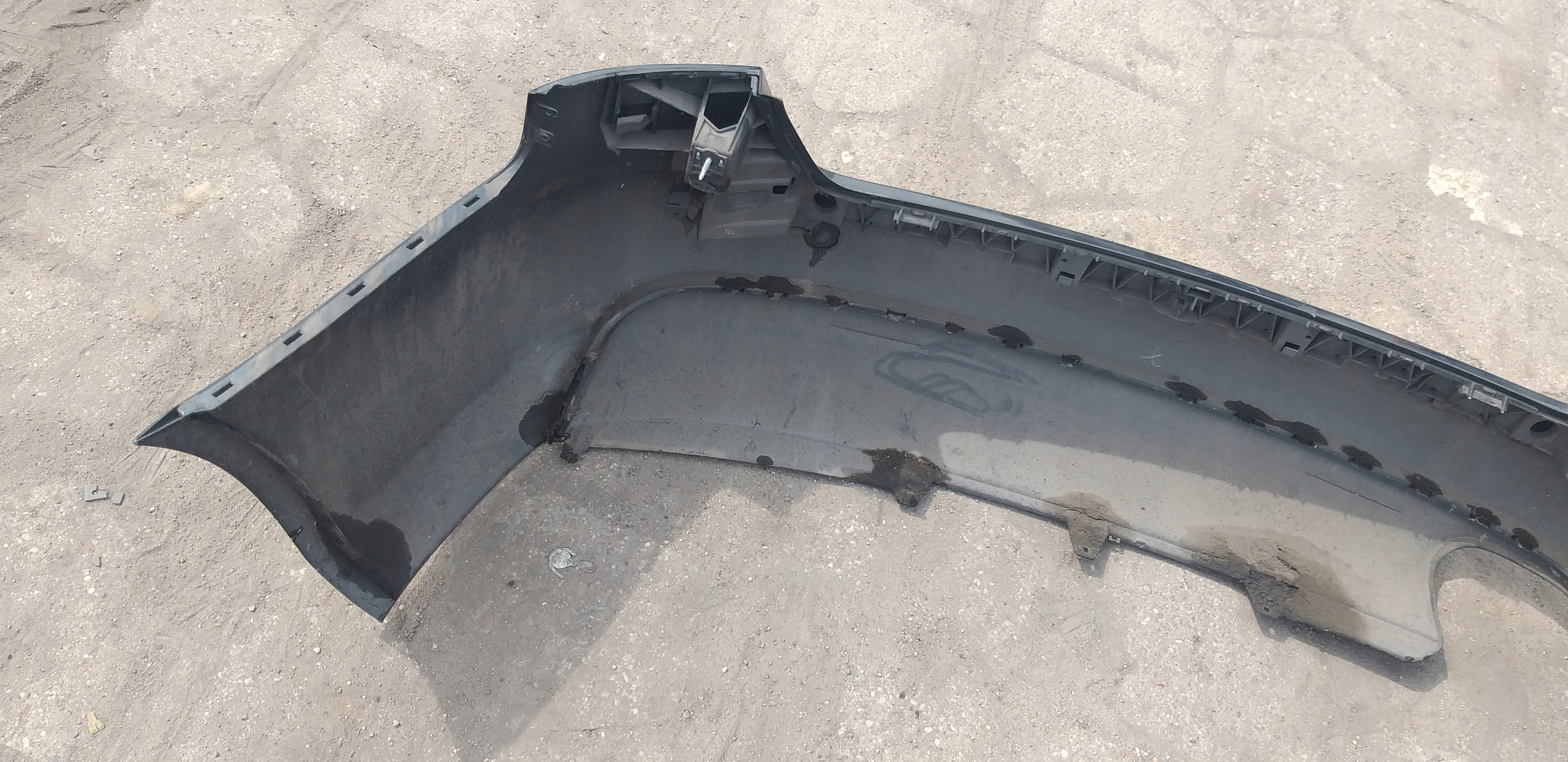 AUDI A3 8P 3D bumper rear spoiler rear part