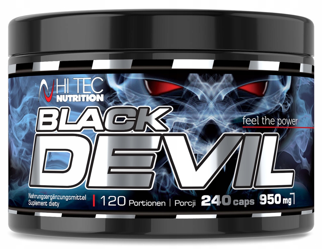 Hi Tec Black Devil 240 kapslí Booster Testosteronu