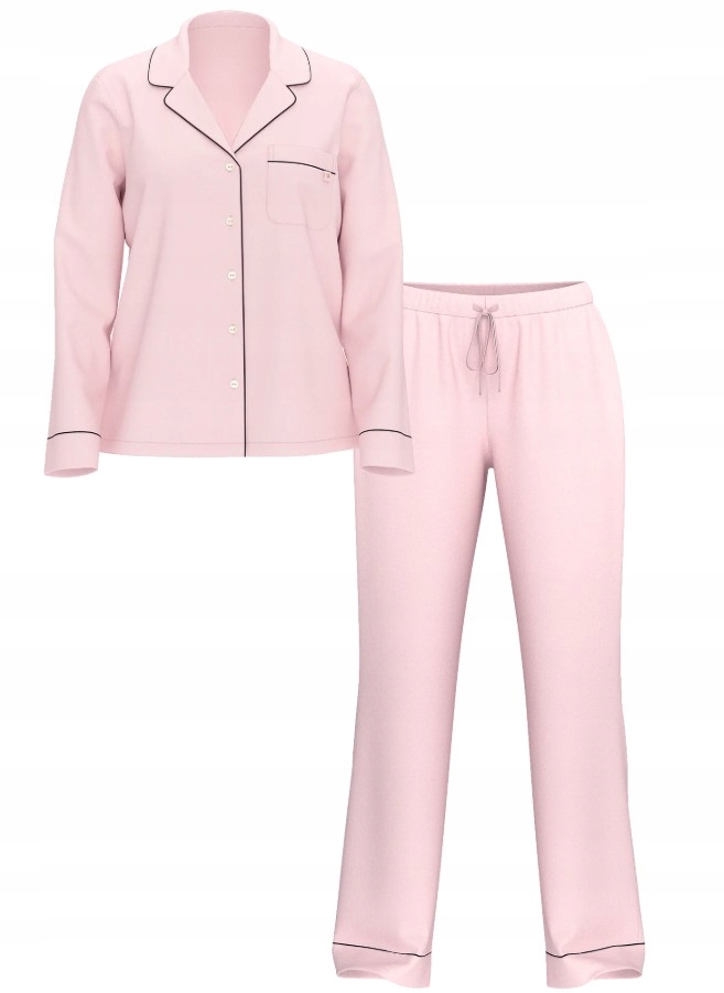 Pyžamo z tenkého modalu Victoria's Secret růžové M (L) Regular