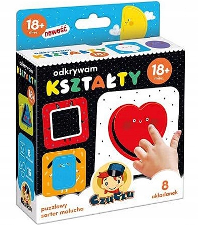

CzuCzu Pierwsze Puzzle Układanka Odkrywam kształty