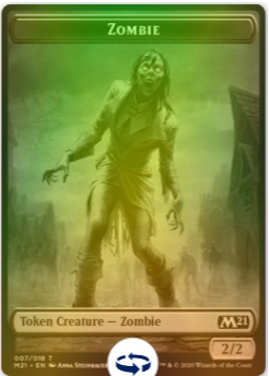 Zombie Token // Construct Token Foil M21 Gratisy P