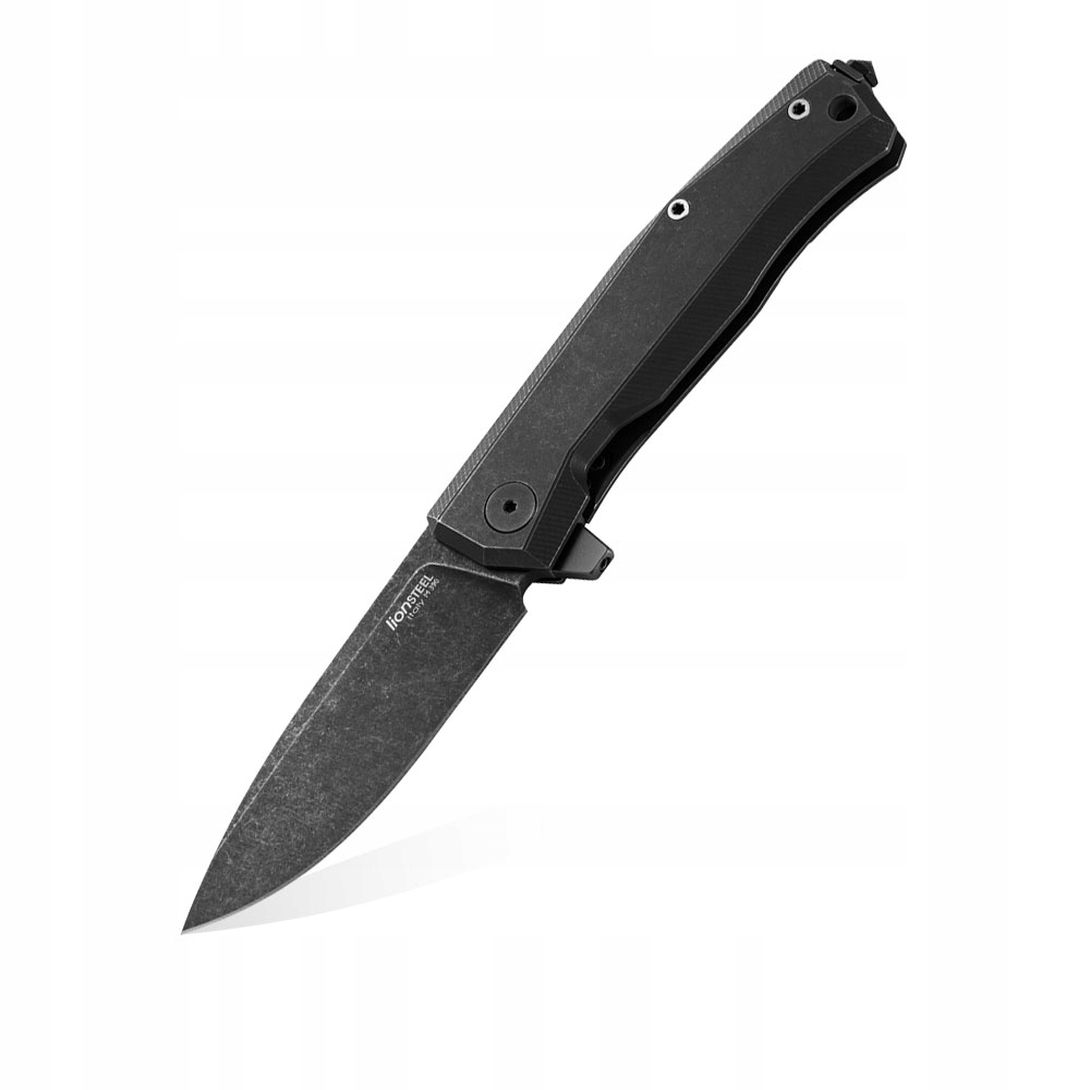 Nůž LionSTEEL Myto MT01B Bw Full Old Black Titanium od firmy Molletta