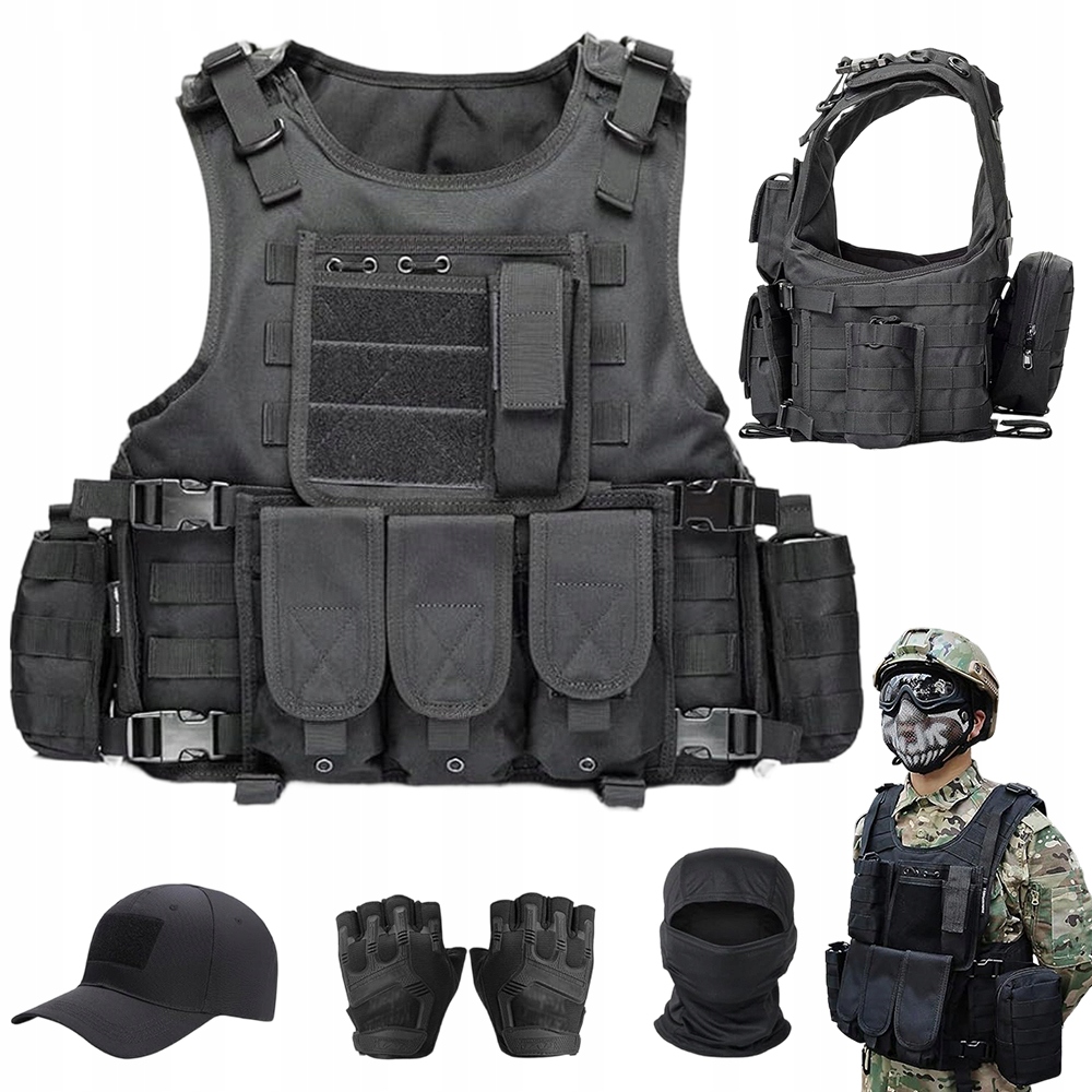 Pásový pás Chest Rig Vesta Prodyšná nylonová taktická vesta
