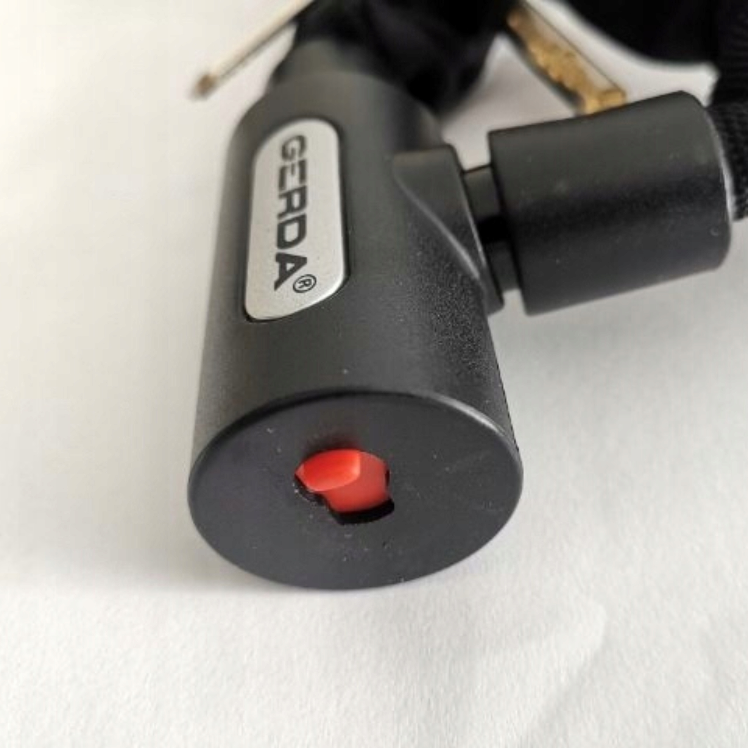 ZABEZPIECZENIE ROWEROWE ŁAŃCUCH ZAPIĘCIE ROWERU GERDA CONTRA 900/6V GRATIS Grubość 6 mm