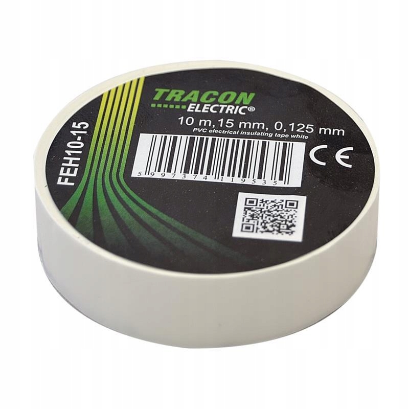 

Taśma izolacyjna 10mx15mm biała